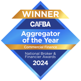 Winner 2024 commercial finance aggregator of the year